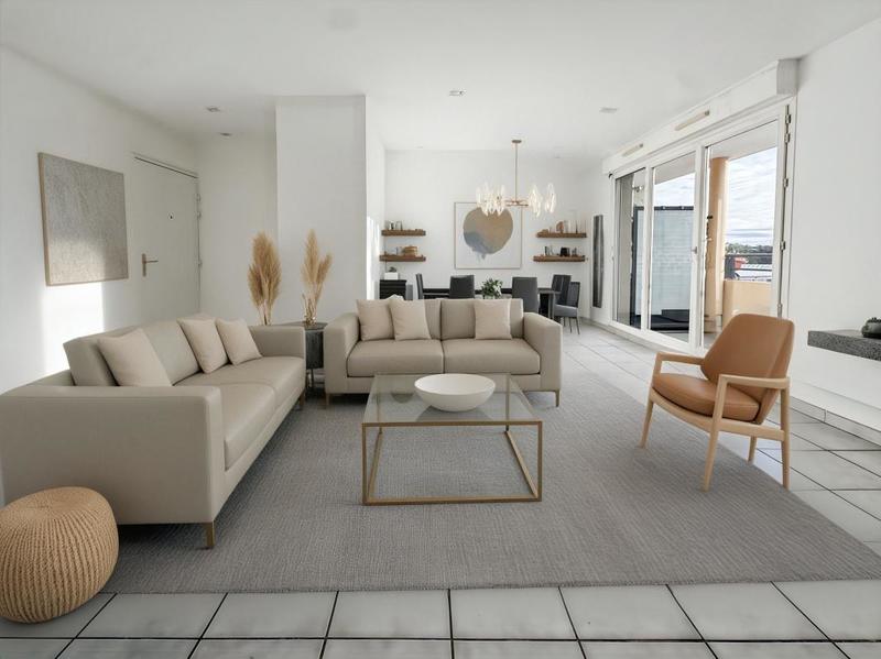 Appartement - 49 m² - 2 pièces