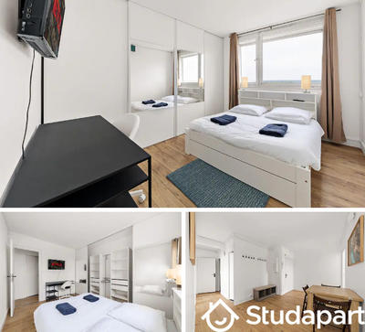 Chambre - 10 m² - 1 pièce