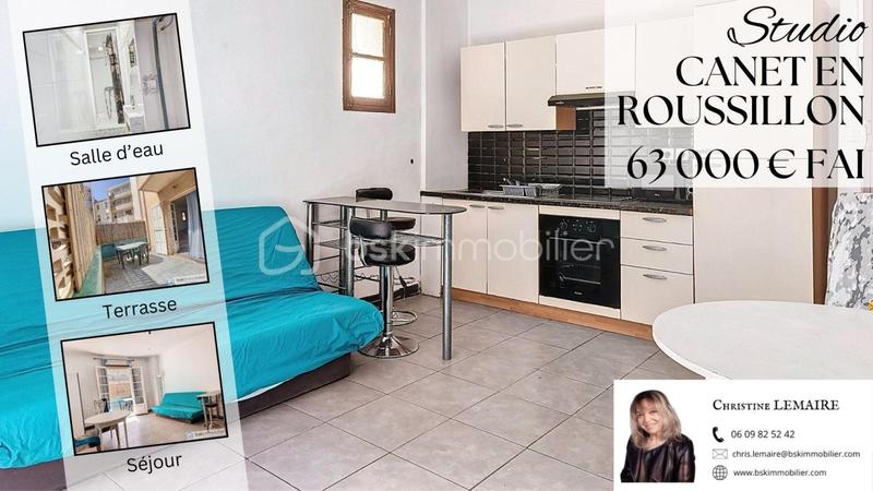 Studio - 57 m² - 3 pièces