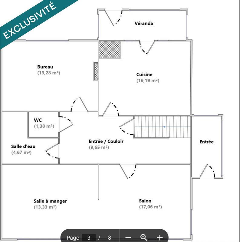 Maison - 120 m² - 6 pièces