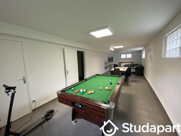 Chambre - 12 m² - 1 pièce