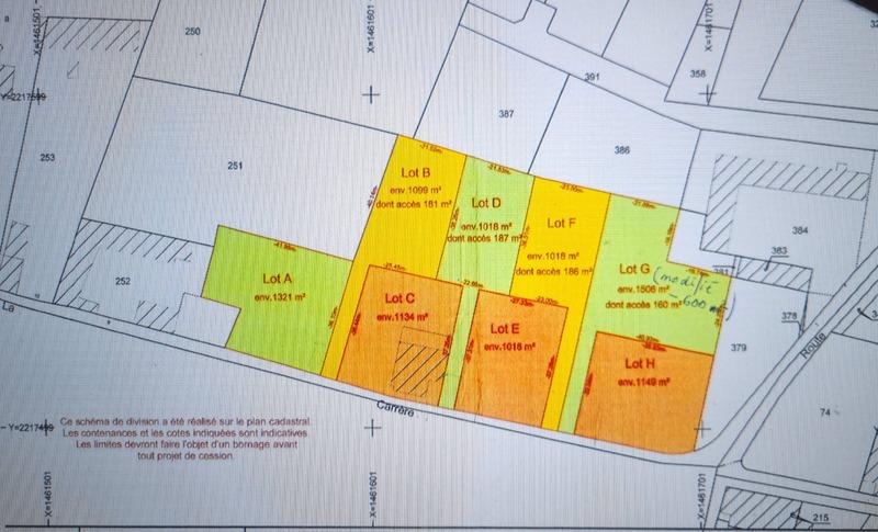 Terrain constructible - 8 758 m²