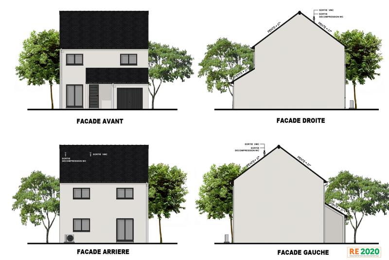 Maison - 99 m² - 6 pièces