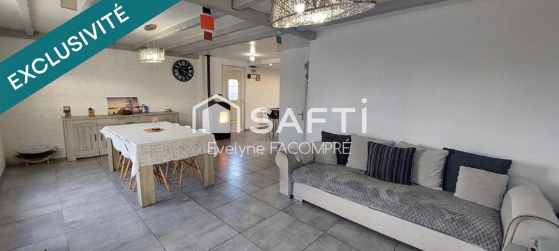 Maison - 102 m² - 6 pièces