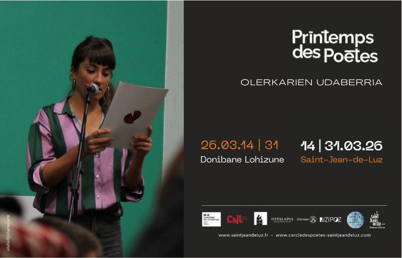 Printemps des Poètes 2026 : Exposition interactive « Bertsolaritza : zonbait behako »