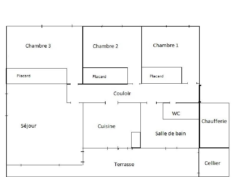 Appartement - 78 m² - 4 pièces