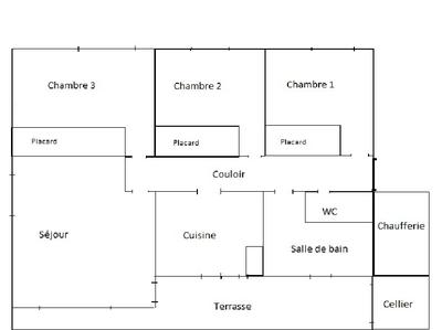 Appartement - 78 m² - 4 pièces