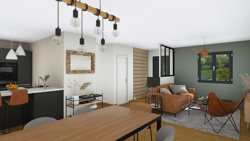 Maison - 105 m² - 6 pièces