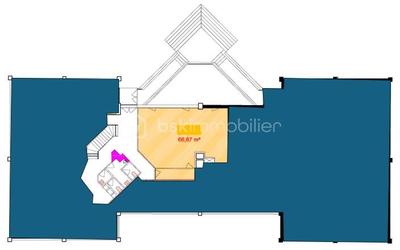 Bureau - 67 m² - 2 pièces