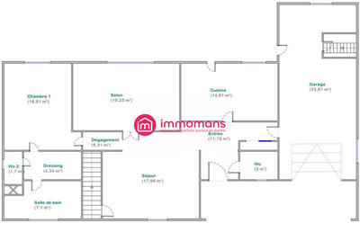 Maison - 164 m² - 8 pièces