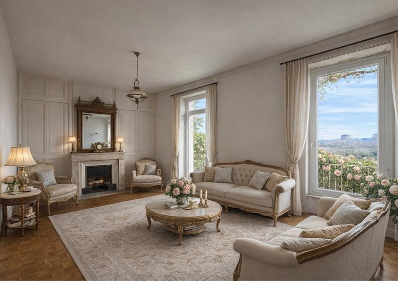 Appartement - 160 m² - 6 pièces