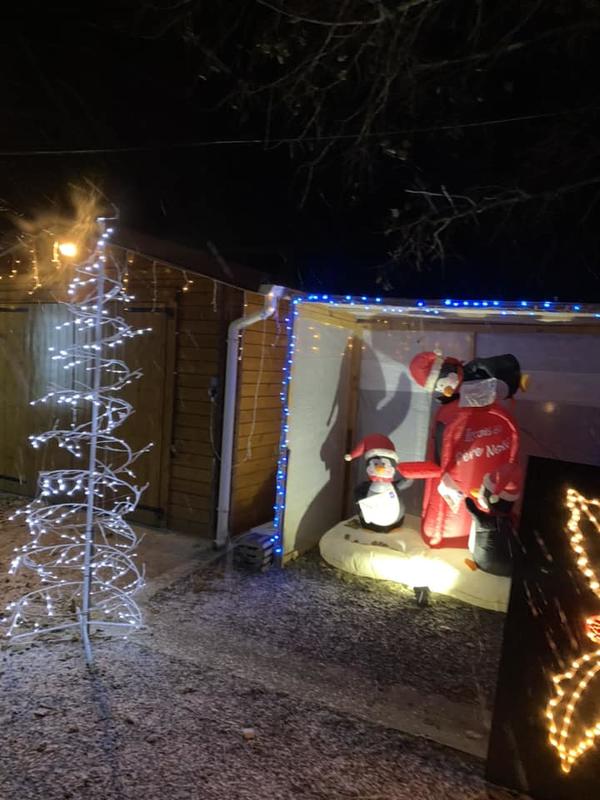 Maison avec son décor magique