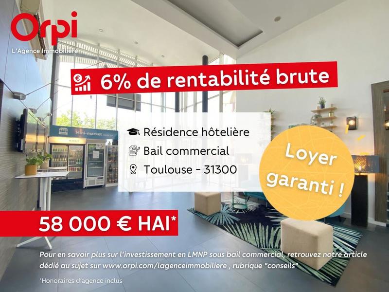 Appartement - 20 m² - 1 pièce