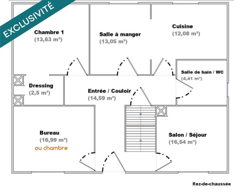 Maison - 146 m² - 6 pièces