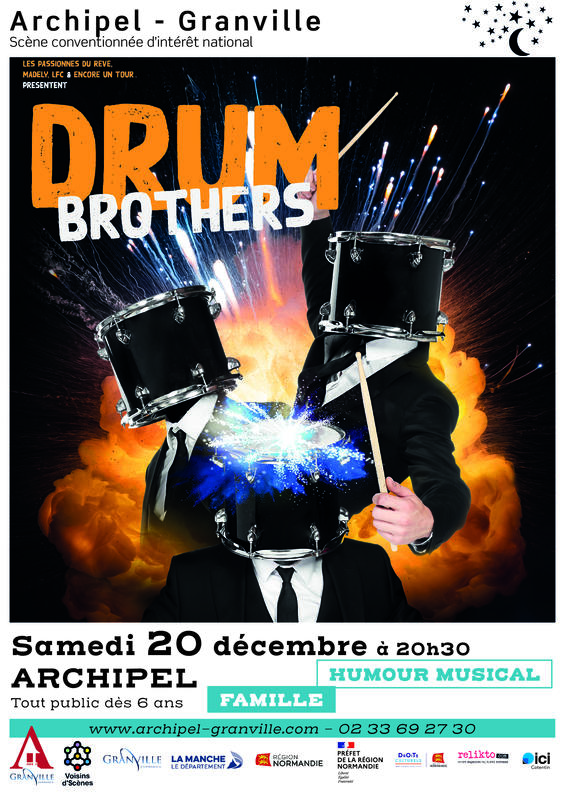 Humour musical : Drum Brothers - Encore un tour diffusion