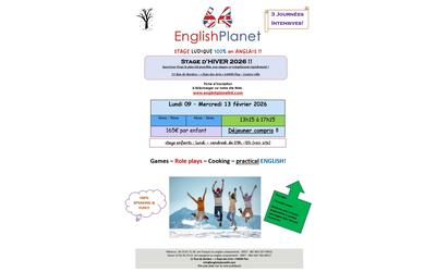 Stage anglais "hiver 2026"