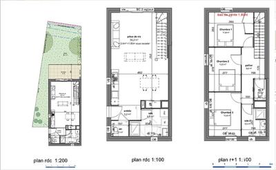 Maison - 94 m² - 4 pièces