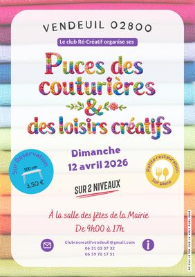 Puces des couturières et des loisirs créatifs