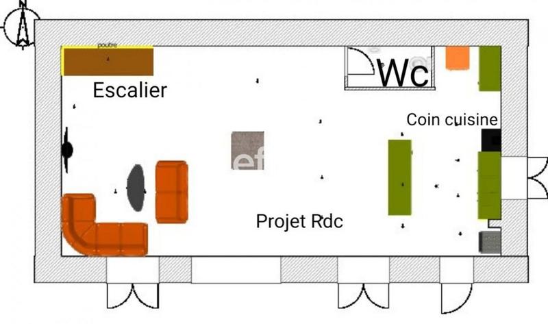 Maison - 130 m² - 2 pièces
