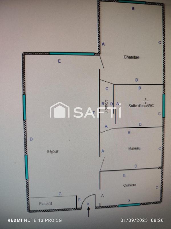 Villa - 62 m² - 3 pièces