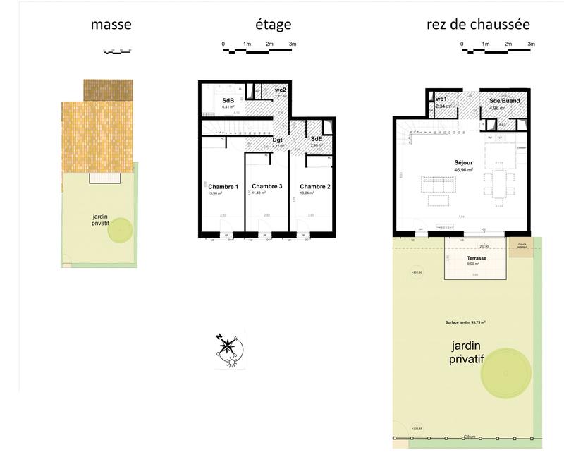 Villa - 108 m² - 4 pièces