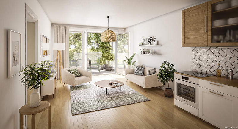 Appartement - 46 à 99 m² - 2 à 5 pièces