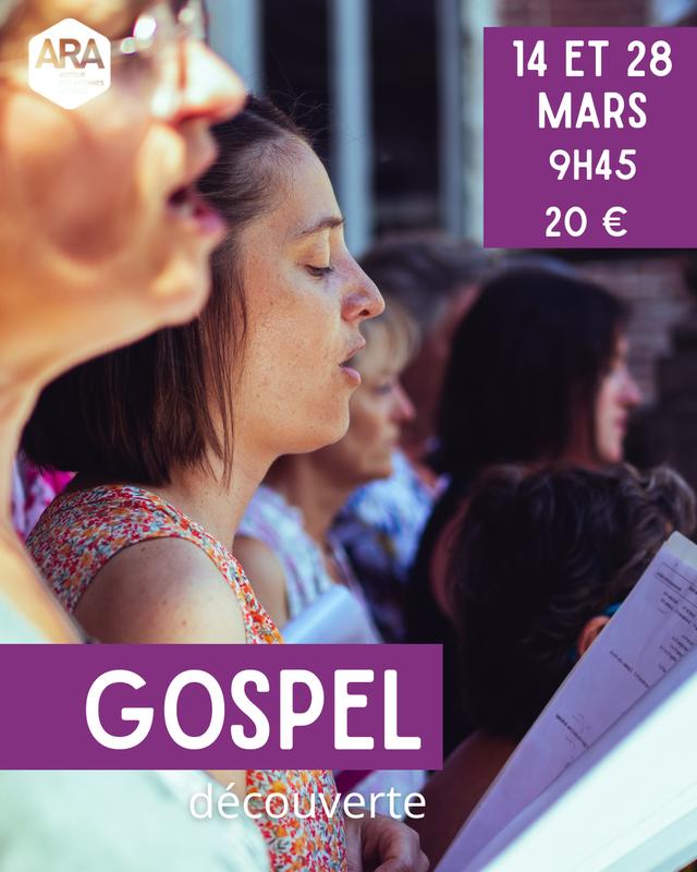 Stage d'initiation au chant gospel