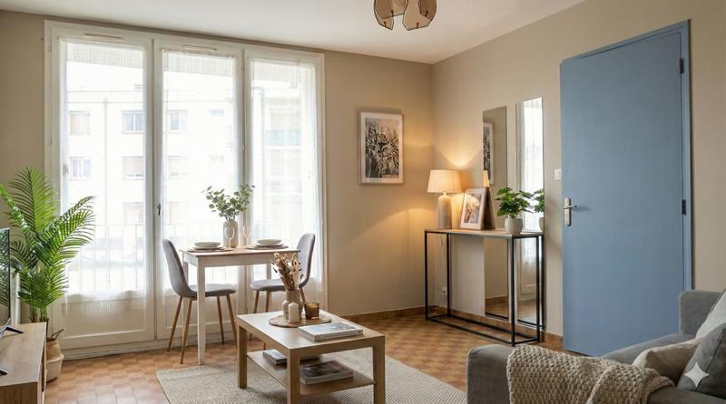 Appartement - 37 m² - 1 pièce