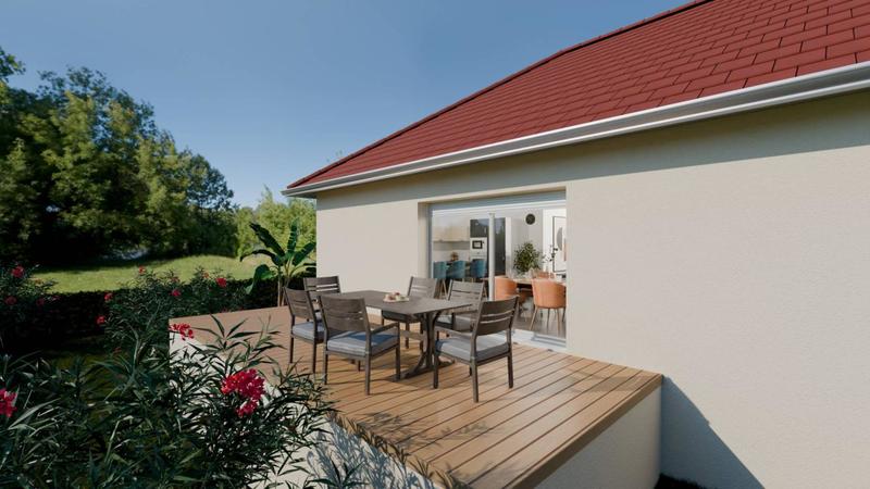 Maison - 90 m² - 4 pièces