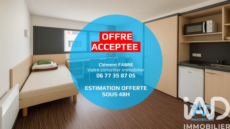 Studio - 18 m² - 1 pièce