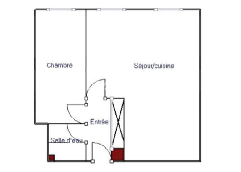 Appartement - 37 m² - 2 pièces