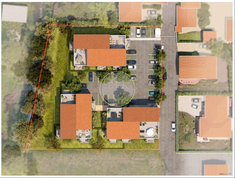 Appartement - 61 m² - 3 pièces