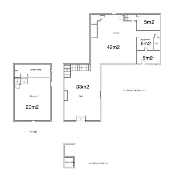 Maison de village - 239 m² - 8 pièces