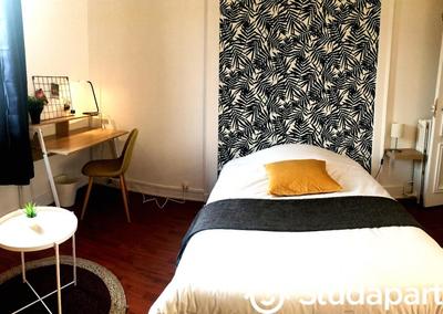 Chambre - 15 m² - 1 pièce