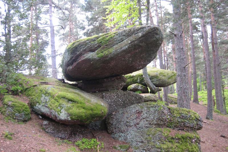 Club Vosgien : les pierres tremblantes