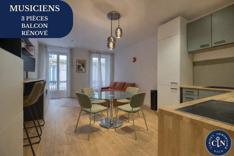 Appartement - 55 m² - 3 pièces