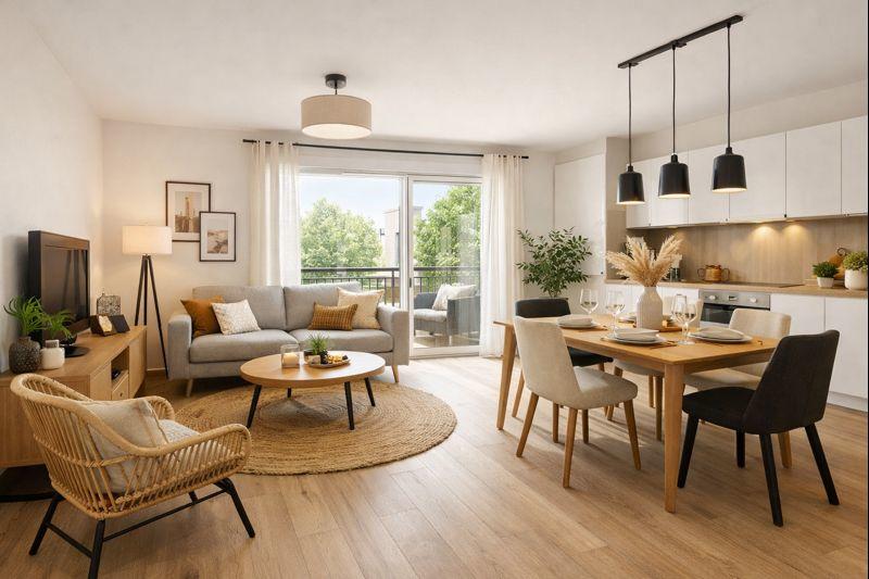 Appartement - 65 m² - 3 pièces