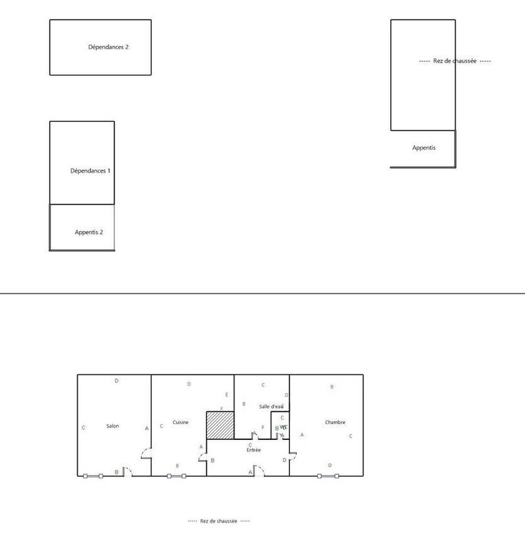 Maison de campagne - 96 m² - 3 pièces