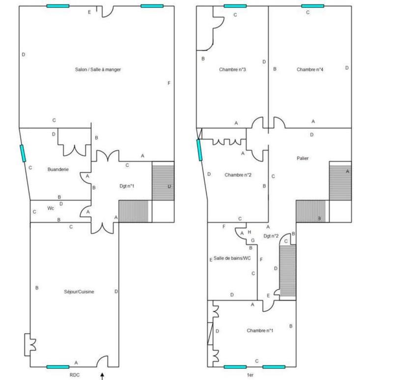 Maison - 184 m² - 6 pièces