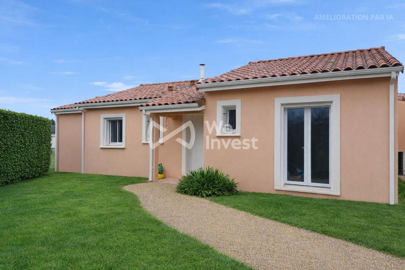 Maison - 80 m² - 3 pièces