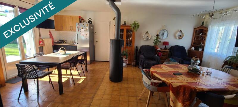 Maison - 100 m² - 5 pièces