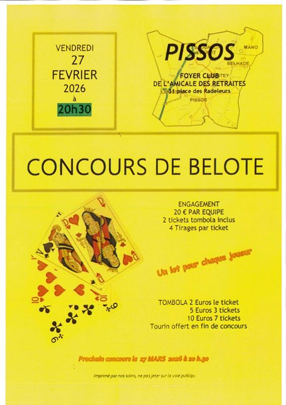 Concours de belote