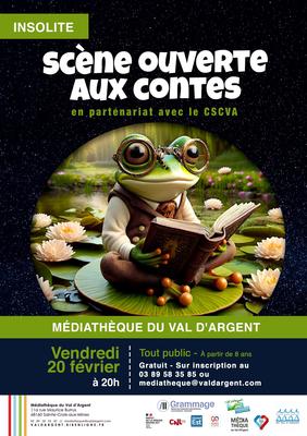 Scène ouverte aux contes