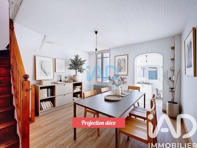 Maison de ville - 58 m² - 4 pièces