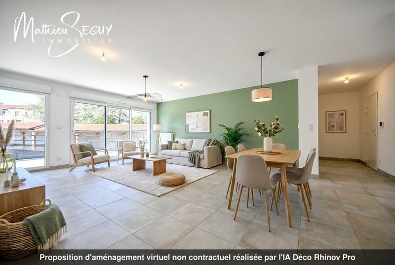 Appartement - 91 m² - 4 pièces