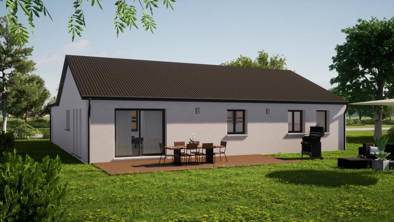 Maison - 93 m² - 5 pièces