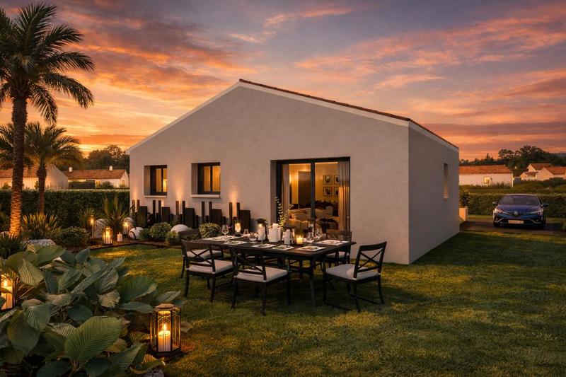 Maison - 70 m² - 4 pièces