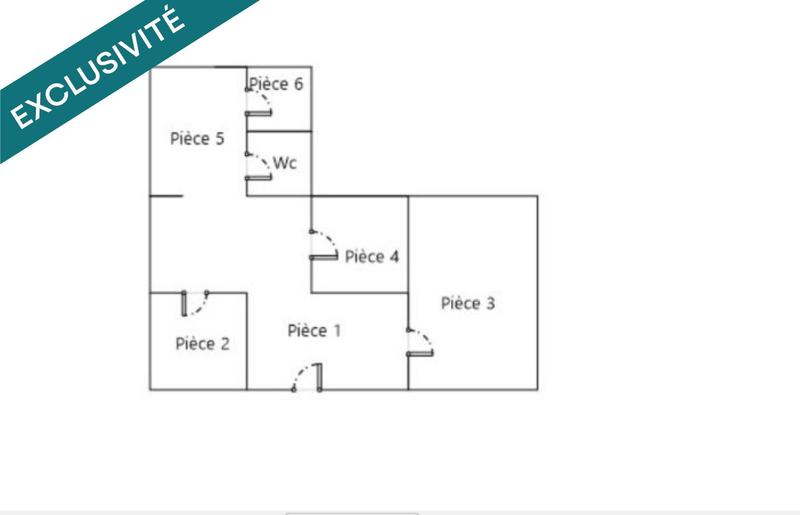 Local commercial - 90 m² - 6 pièces