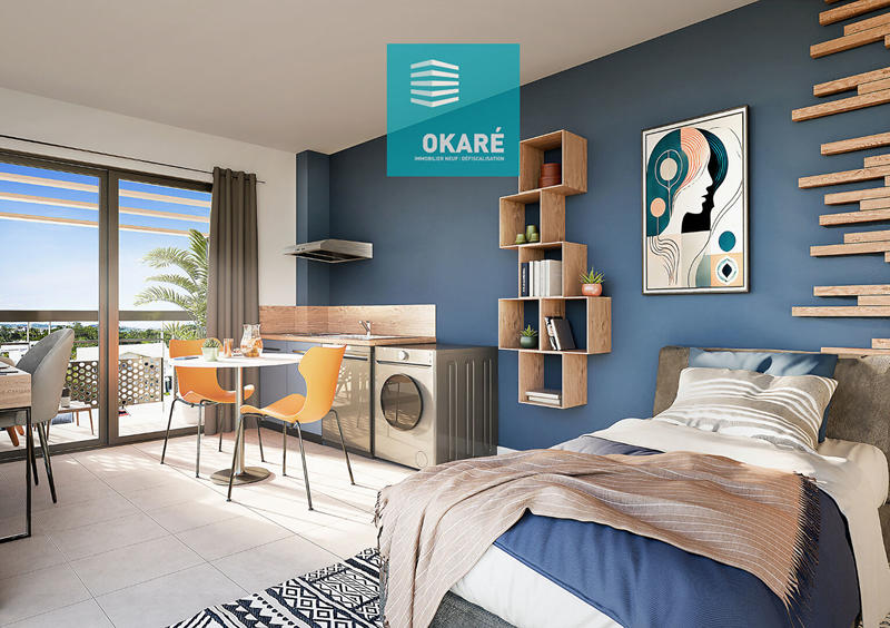 Appartement - 23 m² - 1 pièce