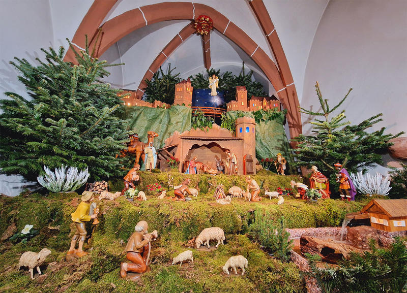 Crèche remarquable de la Chapelle du Haut-Barr